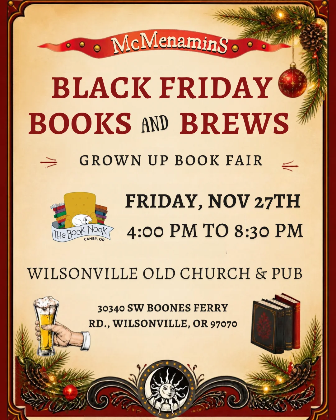 Black Friday Books & Brews